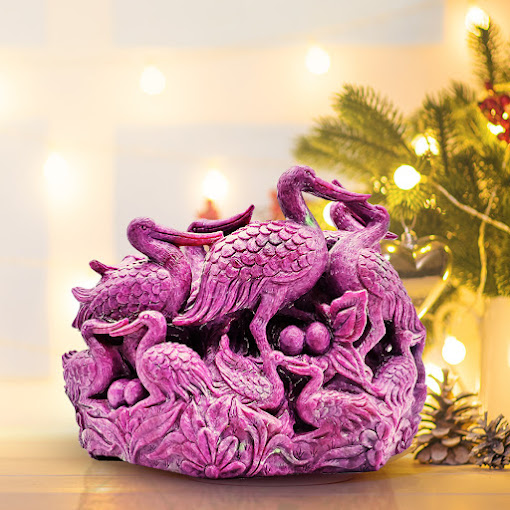 The Flamingo Symphony: A Masterpiece in African Ruby